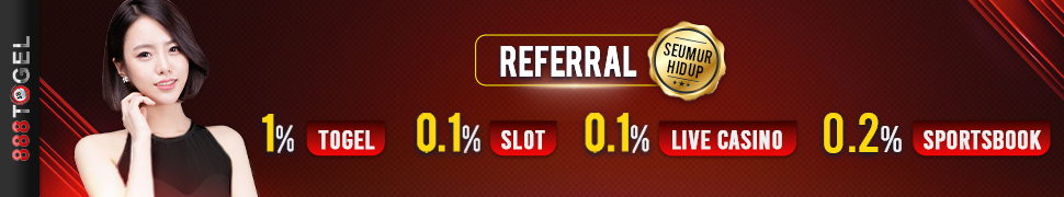 888togel Promosi Referral Seumur Hidup